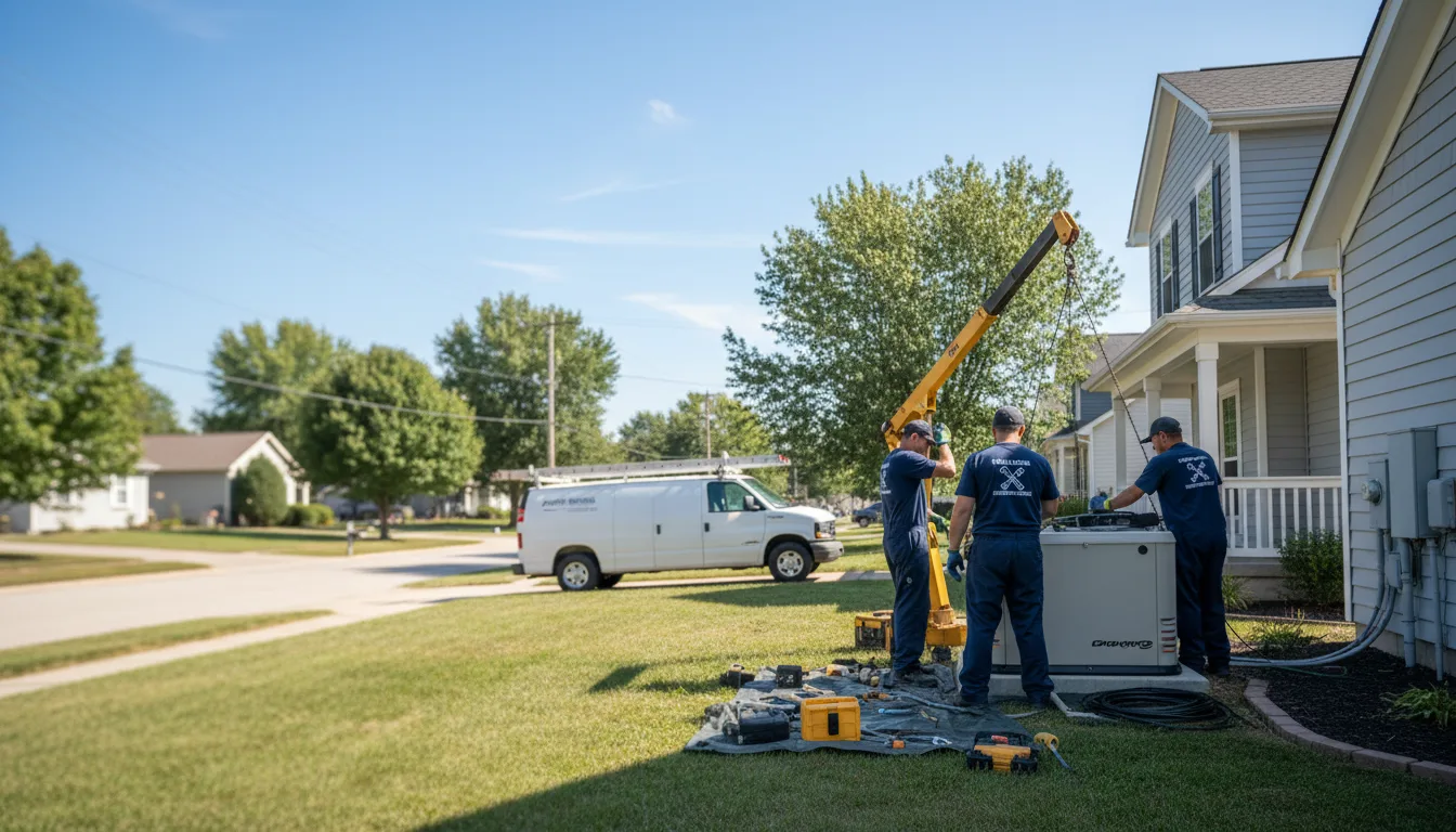 Generator Installation in Franklin, IN near me